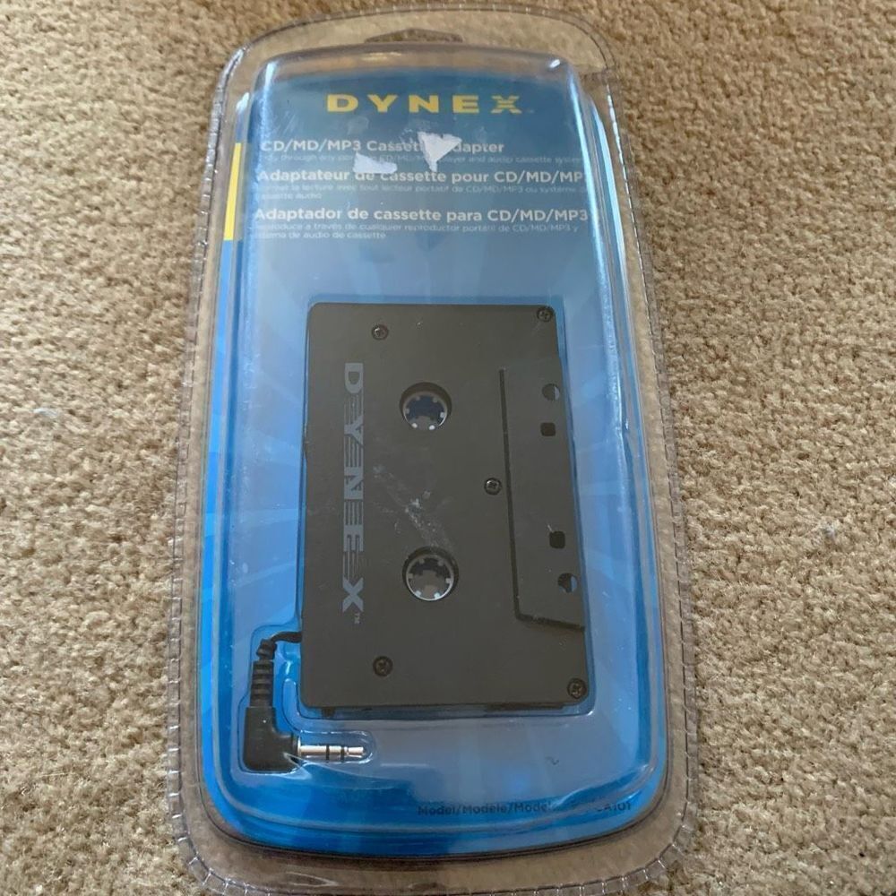Dynex CD/MD/MP3 Cassette Adapter *New*